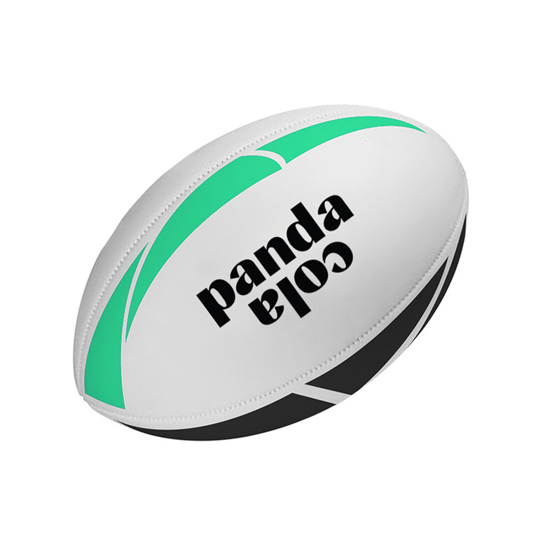 Ballon de rugby personnalisable taille 5 en PVC lisse  - Jack | pandacola