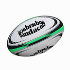 Ballon de rugby personnalisable taille 5 officielle en caoutchouc - Cactus | pandacola - thumb - 1