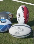 Ballon de rugby personnalisable taille 5 officielle en caoutchouc - Cactus | pandacola - thumb - 2