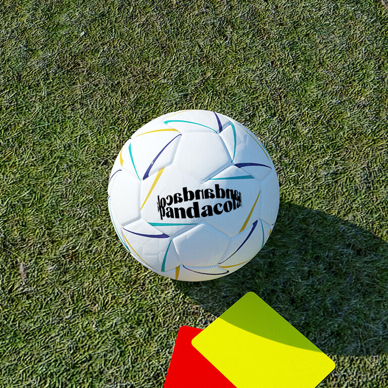 Mini ballon de foot personnalisable en PVC lisse 15cm - Dumont | pandacolach