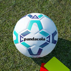 Ballon de foot personnalisable taille 5 officielle en PVC et Nylon - Travis | pandacolach - thumb - 1