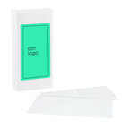 Sachet de 10 mouchoirs personnalisable en quadrichromie - Ati | pandacolach - thumb - 1