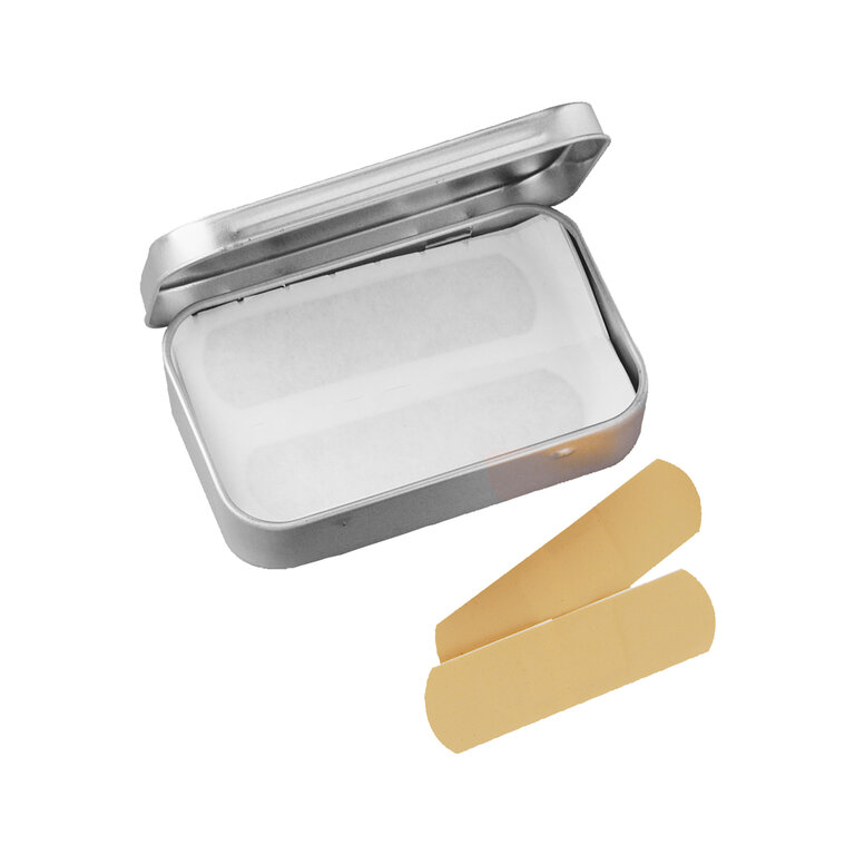 Boîte personnalisable avec 20 sparadraps - Pansi | pandacola