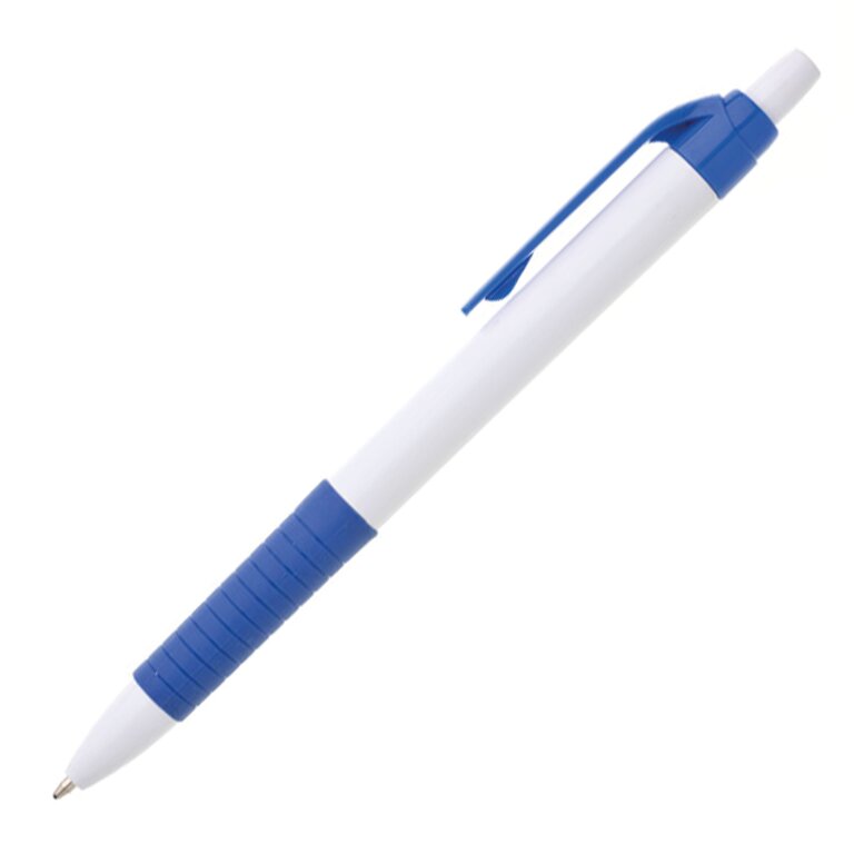 Stylo personnalisable avec grip et clip colorés - Gama | pandacolach - 1