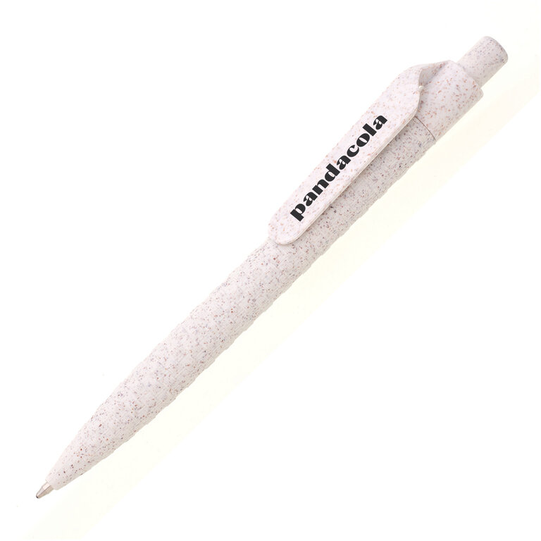 Stylo à bille publicitaire en paille de blé  - Avena | pandacolach