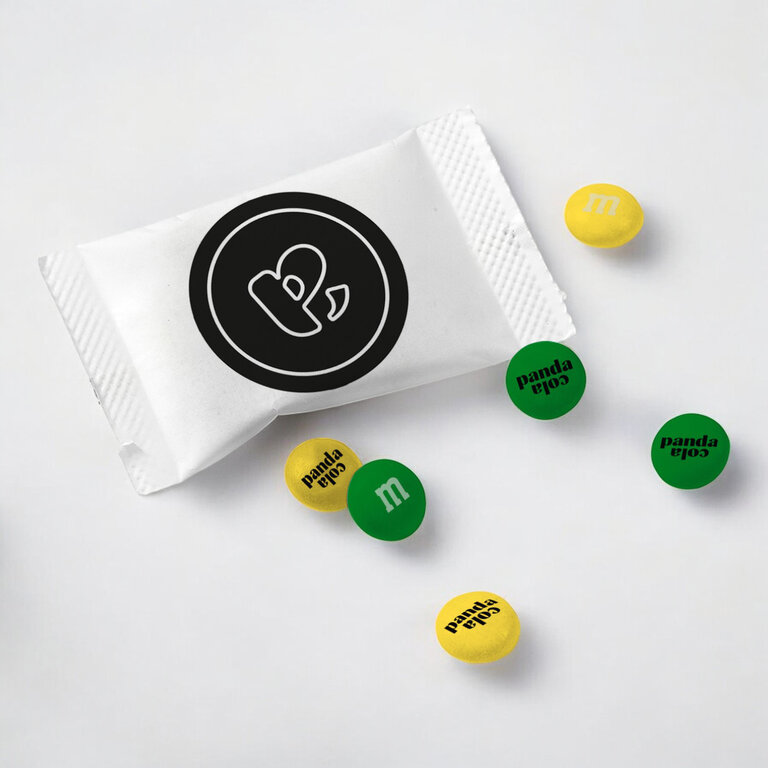 Sachet 15g de M&M's® personnalisables | pandacolach