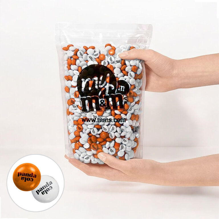 Sachet de 1,5kg de M&M's® personnalisables | pandacolach