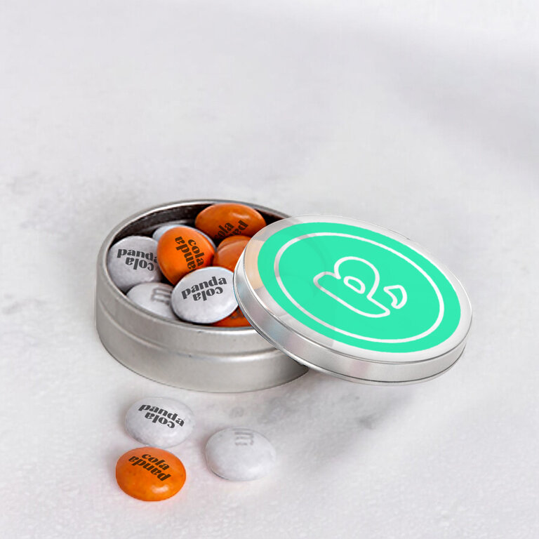 Boite publicitaire M&M's® de 45 gr | pandacolach