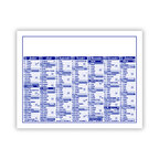 Calendrier bancaire personnalisable 2024/2025 semestriel multi-taille - Premium | pandacola - thumb - 1