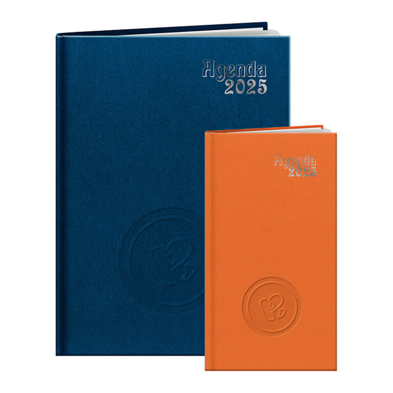 Agenda personnalisé 2024/2025 couverture rigide en Lipare - Marbella | pandacola