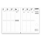 Agenda promotionnel 2025/2026 couverture rigide en khepera - Eco | pandacola - thumb - 1