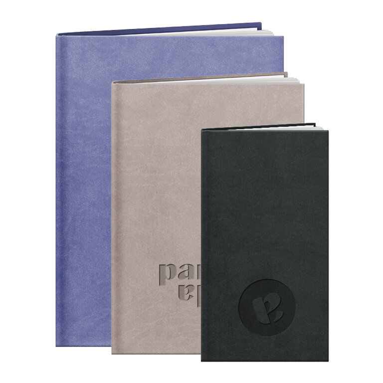 Agenda personnalisable 2024/2025 multi-taille couverture rigide en Vivella - Londres | pandacola