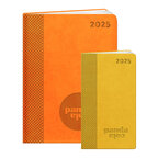 Agenda personnalisé 2024/2025 couverture souple doublée en Vivella - Faro | pandacolach - thumb - 2