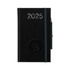 Agenda personnalisable  2024/2025 avec élastique et porte-crayon en Balacron  - Chantier | pandacola - thumb - 2