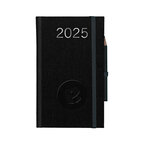 Agenda personnalisable  2024/2025 avec élastique et porte-crayon en Balacron  - Chantier | pandacolach - thumb - 2