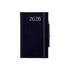 Agenda personnalisable  2025/2026 avec élastique et porte-crayon en La Scala  - Chantier | pandacola - thumb