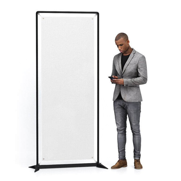 Photocall personnalisé en aluminium - 85 x 200 cm | pandacola - 1