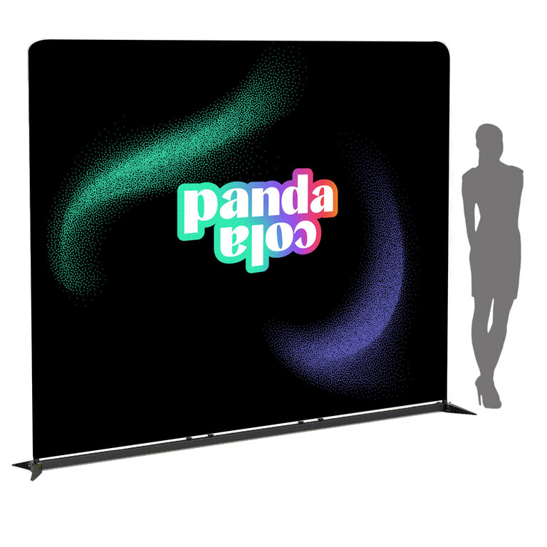 Photocall personnalisé en aluminium - 240 x 230 cm - Imprimé en France | pandacolach