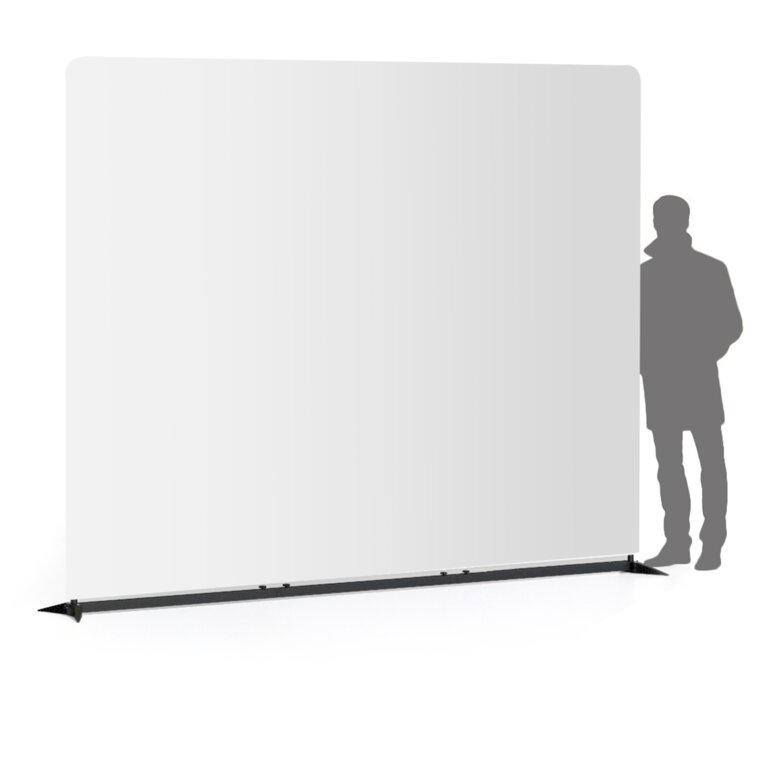 Photocall personnalisé en aluminium - 295 x 230 cm | pandacola