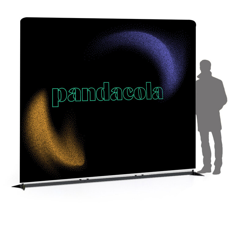 Photocall personnalisé en aluminium - 295 x 230 cm - Imprimé en France | pandacolach