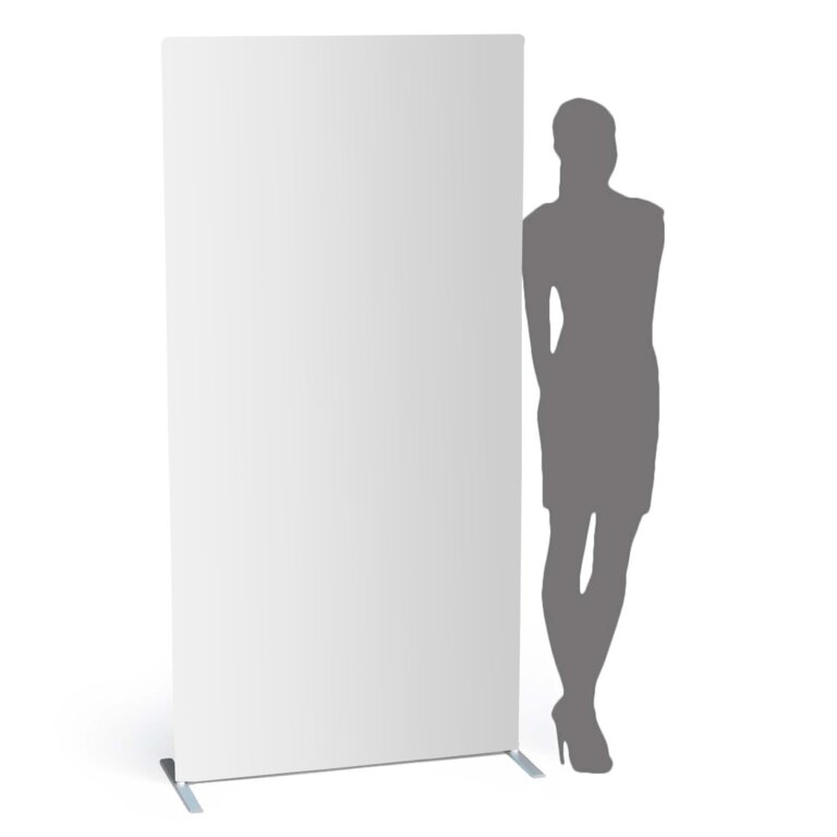 Stand publicitaire en aluminium économique 100 x 200 cm | pandacola