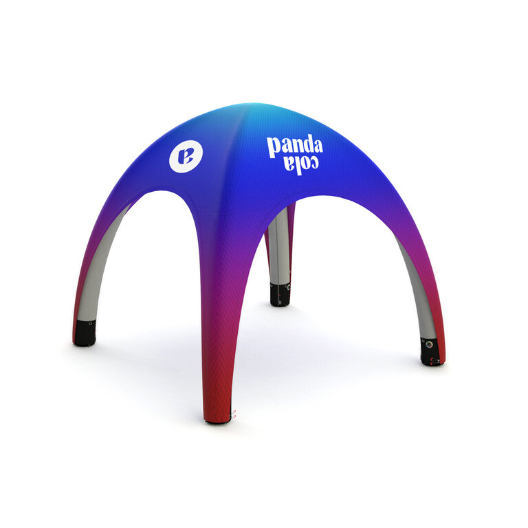 Tente  gonflable personnalisable - 3x3m | pandacolach