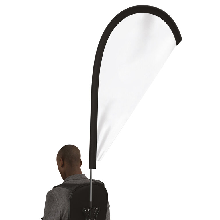 Sac à dos porte drapeau personnalisable | pandacolach