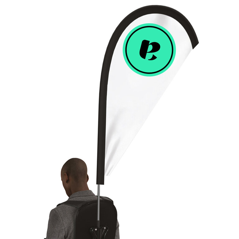 Sac à dos porte drapeau personnalisable | pandacolach