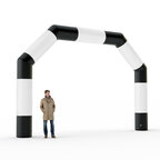 Arche gonflable publicitaire - 6,5x4,5m | pandacola - thumb