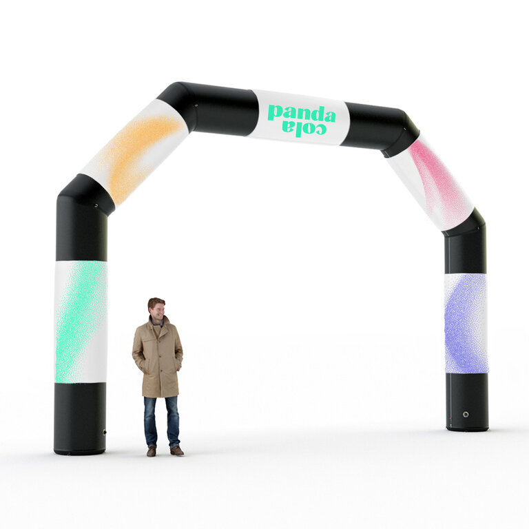 Arche gonflable publicitaire - 6,5x4,5m | pandacolach