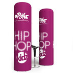 Totem gonflable personnalisable pour salons promotionnels - 60x220cm | pandacolach - thumb - 1