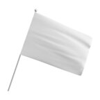 Drapeau personnalisé à agiter - hampe en PVC | pandacola - thumb