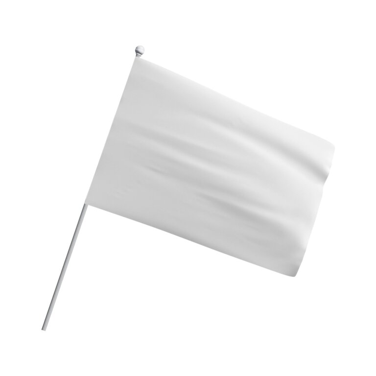 Drapeau personnalisé à agiter - hampe en PVC | pandacolach