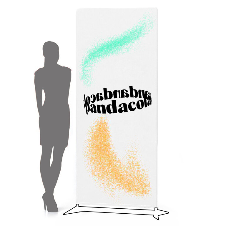 Toile de remplacement personnalisée pour Photocall - 85 x 200 cm | pandacolach