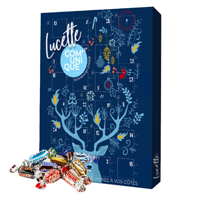 Calendrier de l'avent totalement personnalisable - Choco | pandacolach - 2