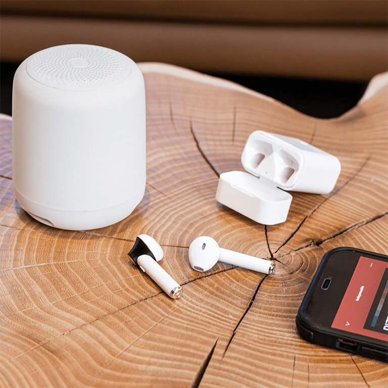 Ecouteurs personnalisable sans fil et batterie 30 mAh - Jona | pandacolach