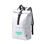 Sac à dos personnalisable en rPET avec rabat déroulable - Dallas | pandacolach - thumb - 1