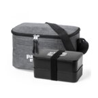 Sac isotherme personnalisable à bandoulière en rPET avec lunchbox - Kombo | pandacolach - thumb - 2