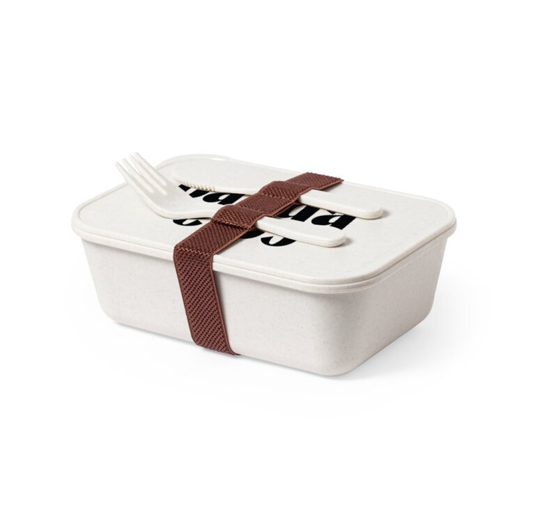 Lunchbox personnalisé en PP avec couvert 1L - Bahou | pandacolach