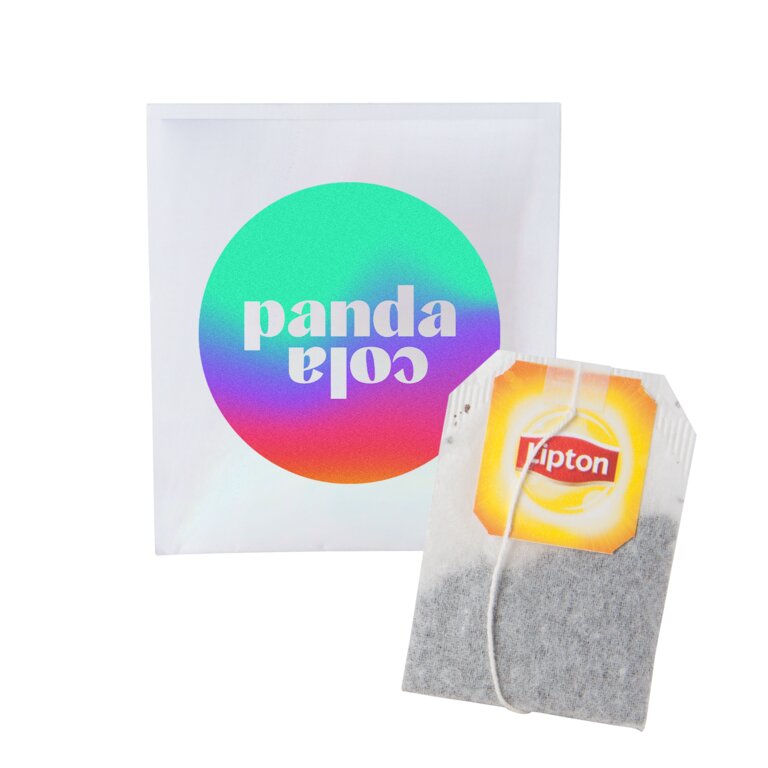 Sachet de thé Lipton sous enveloppe papier personnalisable  - Tibo | pandacolach