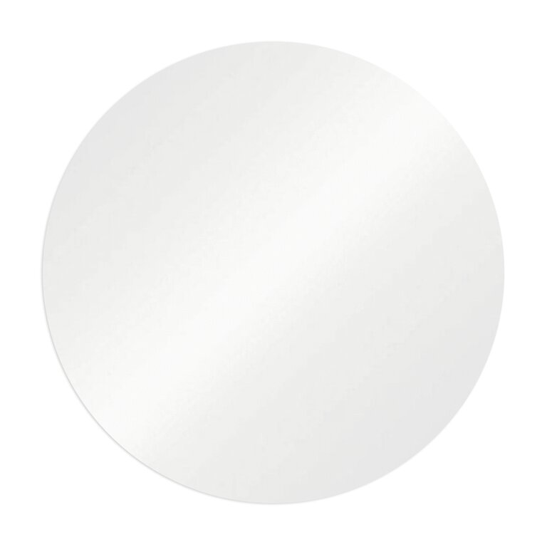 Sous verre publicitaire réutilisable en PVC Ø10 cm | pandacola