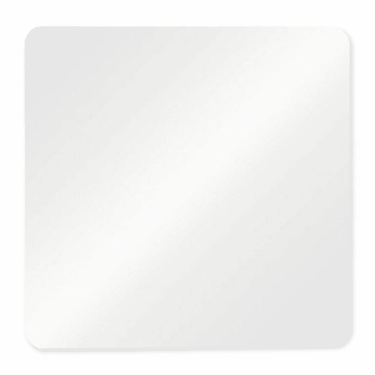 Sous verre publicitaire réutilisable en PVC 10x10 cm | pandacolach