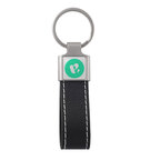 Porte-clés en cuir personnalisable - Zamac | pandacolach - thumb - 1