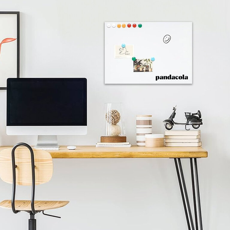 Tableau blanc mural A5 à bords arrondis à personnaliser | pandacolach