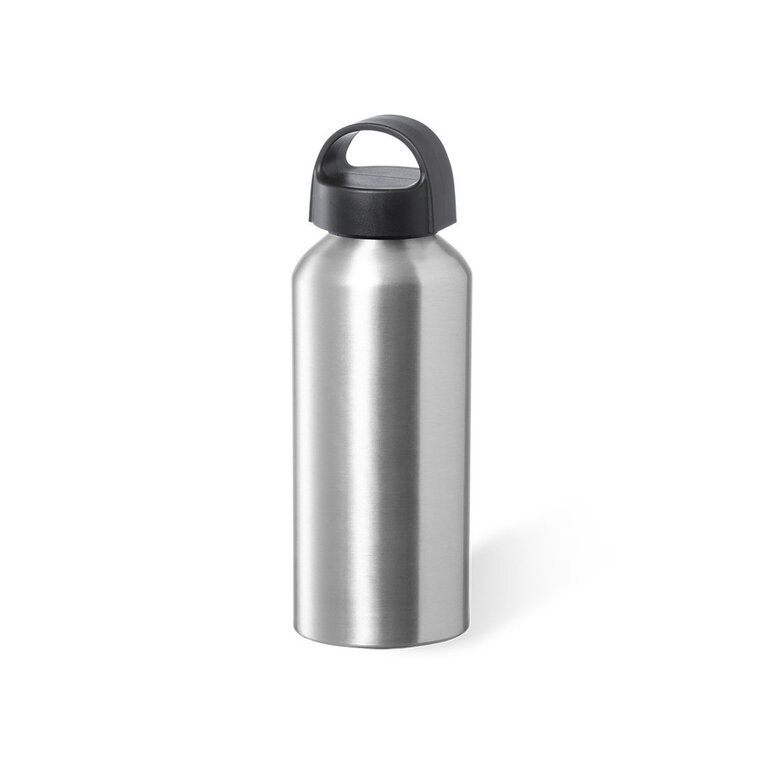Bouteille personnalisé en aluminium brillant avec poignée 500 ml - Bling | pandacola