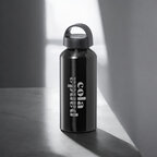 Bouteille personnalisé en aluminium brillant avec poignée 500 ml - Bling | pandacolach - thumb - 1