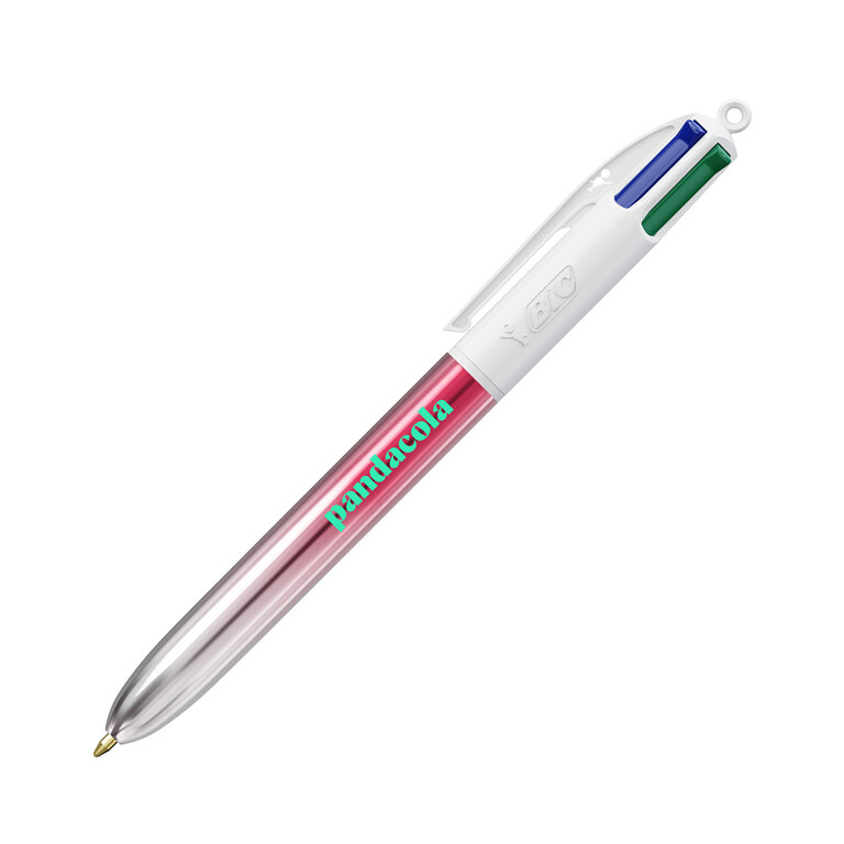 Stylo bille 4 couleurs publicitaire BIC® - 4 Couleurs Bicolor | pandacolach