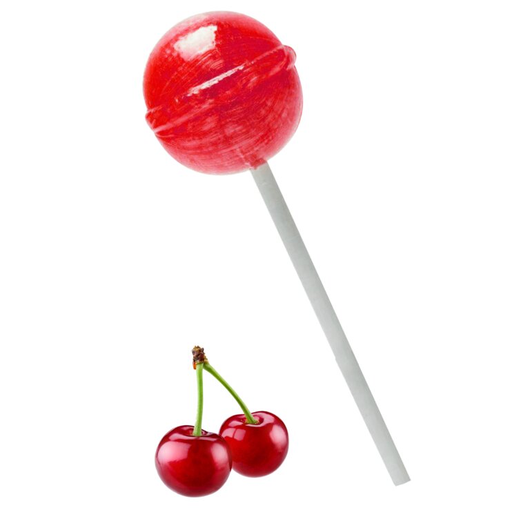 Lot de 100 Sucettes rondes personnalisées goût au choix | pandacolach