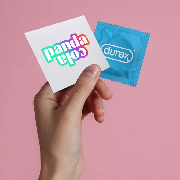 Pochette personnalisable préservatif Durex® | pandacola - 2