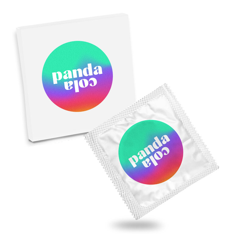 Un préservatif foil personnalisable avec pochette | pandacolach - 3
